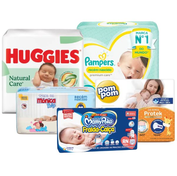 As 5 Melhores Fraldas para Recém-Nascidos em 2025